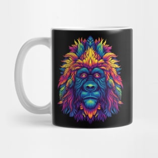 Funky Hippie Gorilla Mug